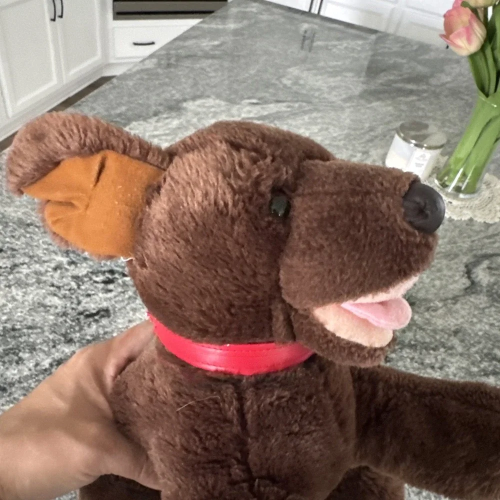 Chocolate Lab Dog Plush Build A Bear 12